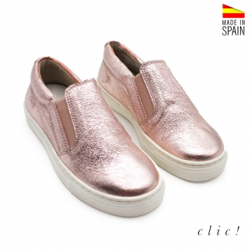 Zapatilla Slip-on rosa