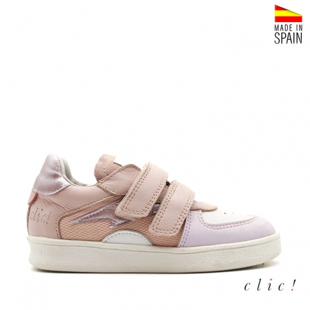 Zapatillas de colores con velcros Clic!