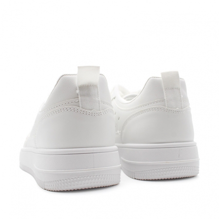 bambas plataforma blancas​