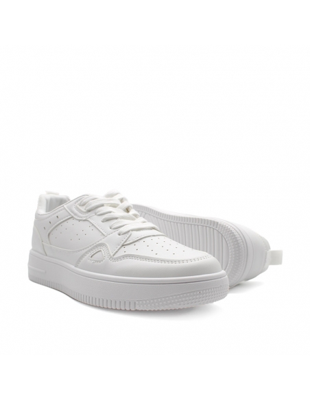 bambas blancas plataforma​