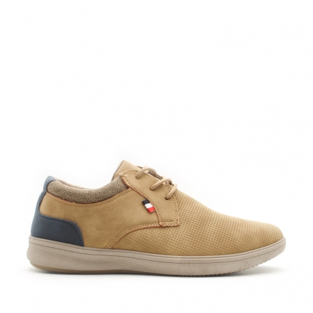 zapato hombre casual beige