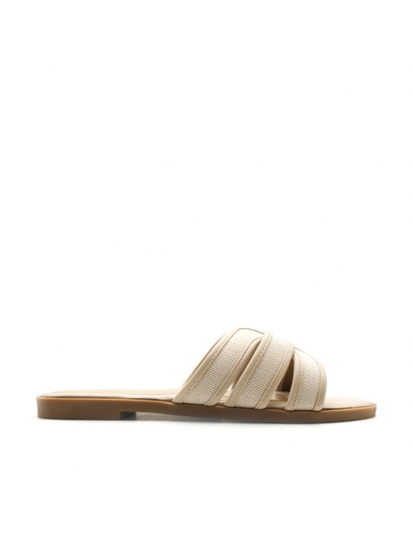 Sandalia Talla Grande beige