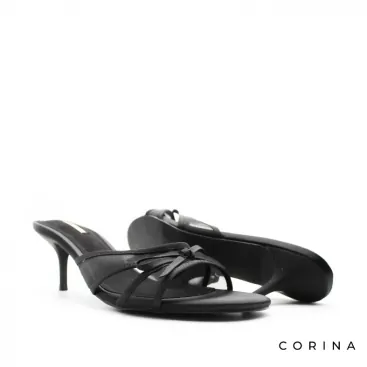 Sandalias Negras Tacon mujer