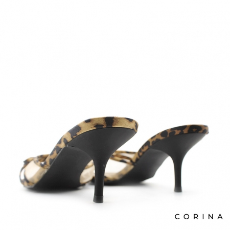 Sandalias Leopardo Tacón elegante