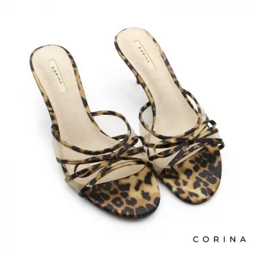 Sandalias Leopardo Tacón fino