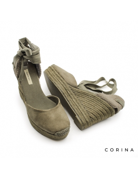 alpargatas cuña alta