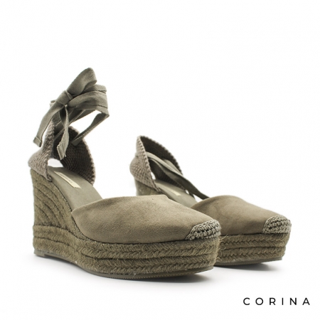 alpargata verde mujer