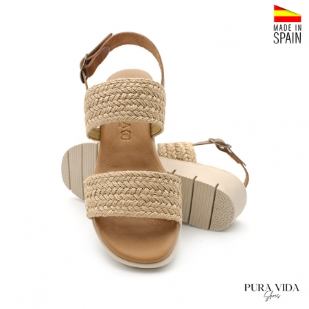sandalia comoda esparto