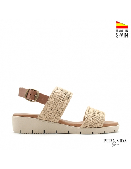 sandalias esparto mujer