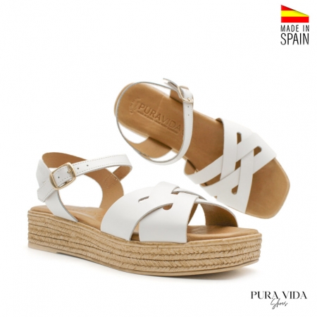 Sandalias blancas