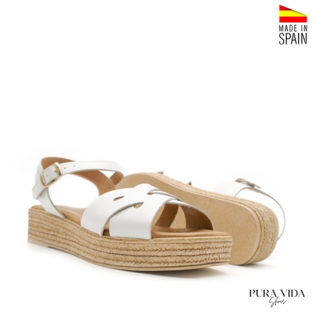 Cuña plataforma blanca