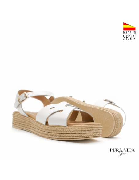 Cuña plataforma blanca