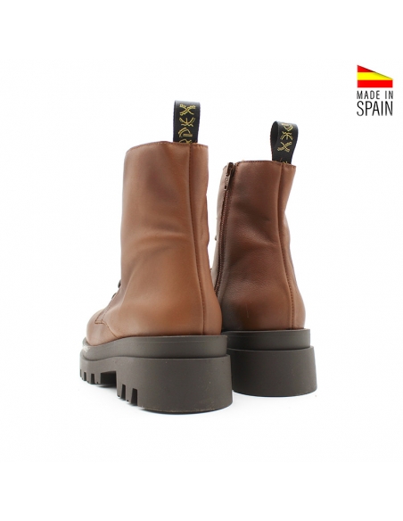 Botines Marrones Mujer