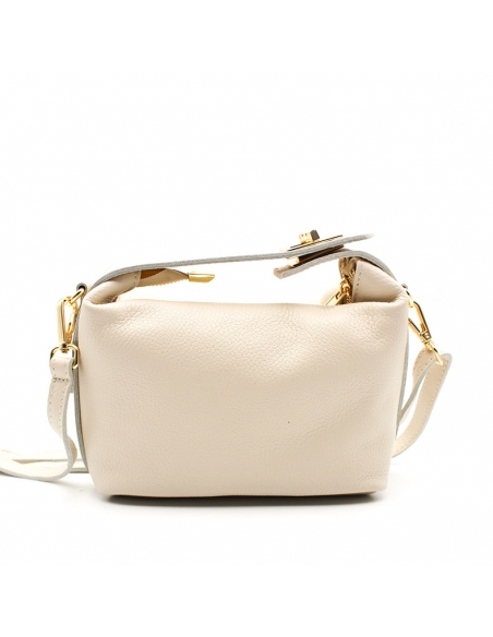 Bolso Beige Piel