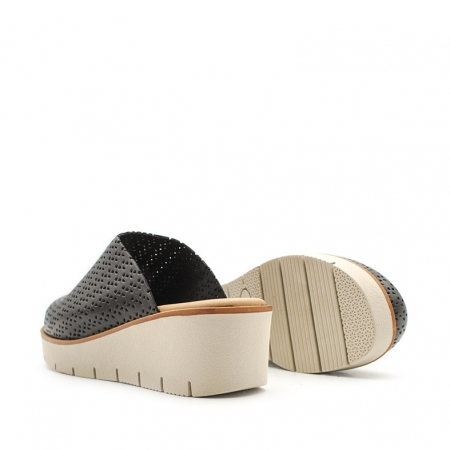 Zuecos Negros para mujer