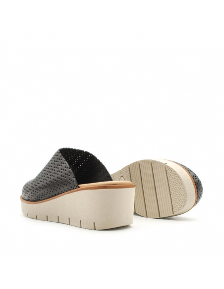 Zuecos Negros para mujer