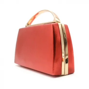 Clutch de lujo rojo
