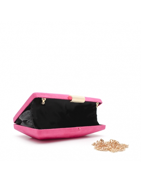 Bolso de mano fucsia