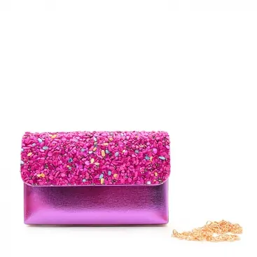 clutch morado fiesta
