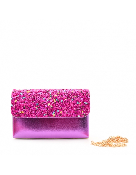 clutch morado fiesta