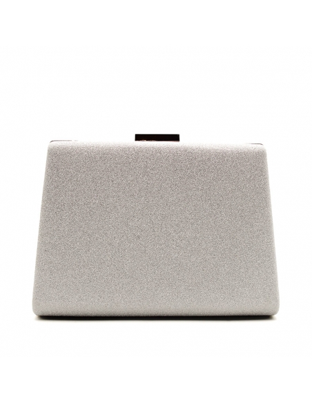 Bolso plata brillante