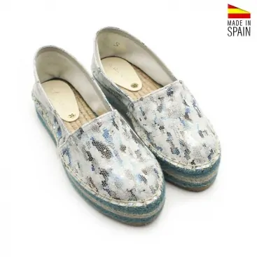 alpargatas plataforma yute mujer​