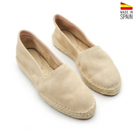 Alpargatas Beige serraje