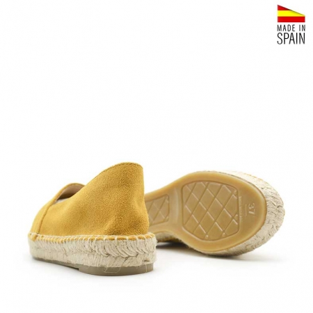 Alpargata amarilla Mujer