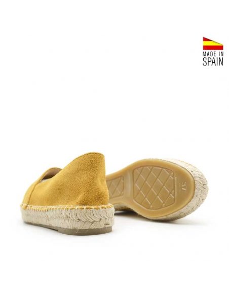 Alpargata amarilla Mujer