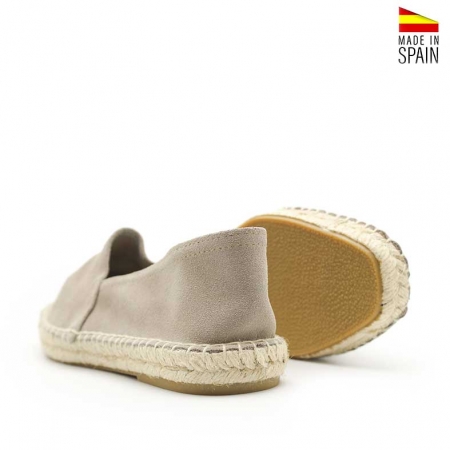 Esparteñas planas serraje