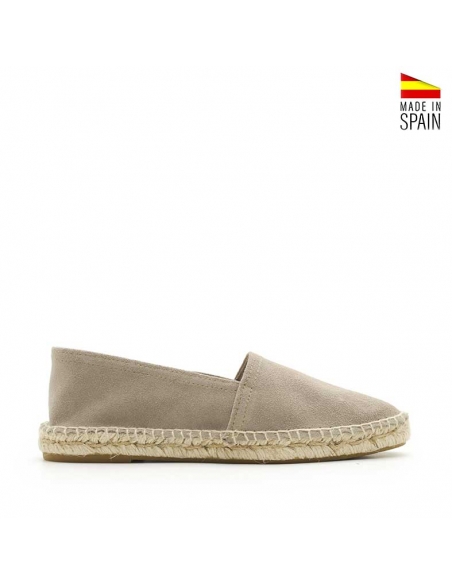 Esparteñas planas gris