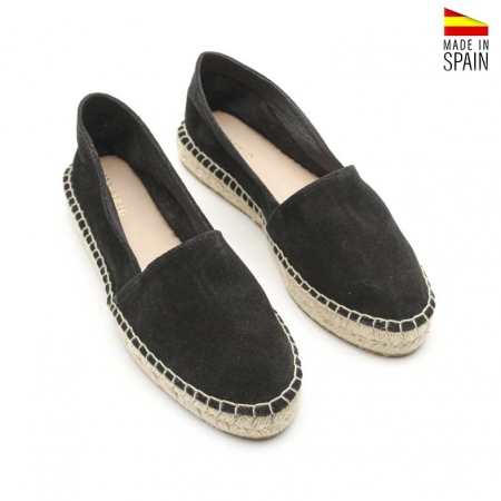 Alpargatas Planas Negras