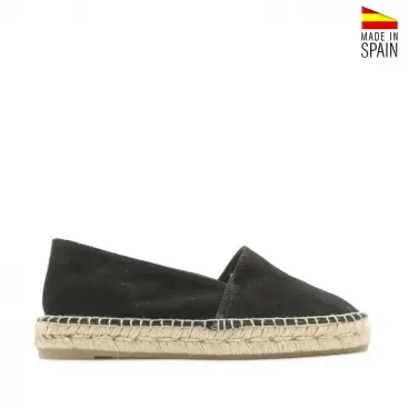 alpargata negra mujer