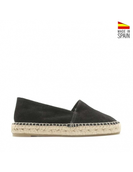alpargata negra mujer