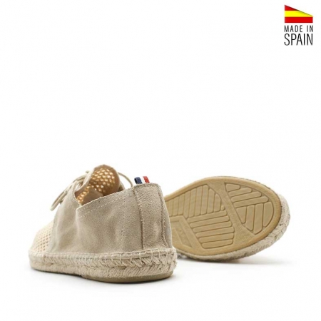 zapatillas esparto hombre cordones​