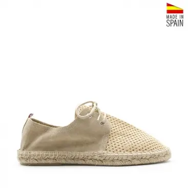 zapatillas suela esparto hombre​