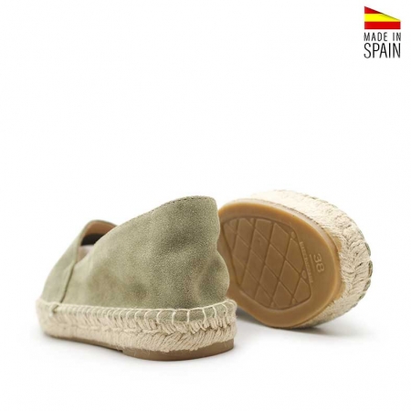 Espadrilles Mujer verde militar