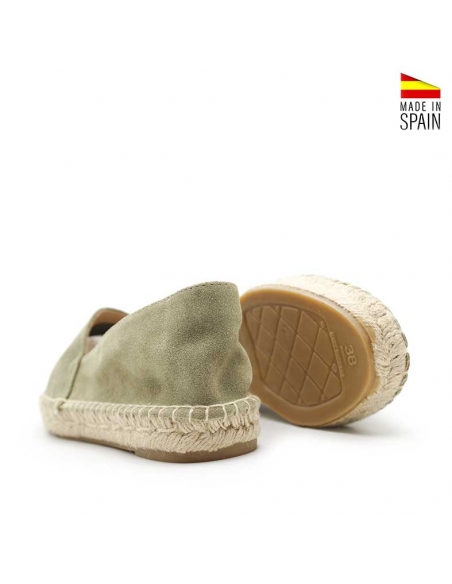 Espadrilles Mujer verde militar