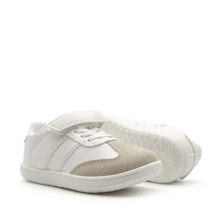 Zapatillas respetuosa unisex blancas