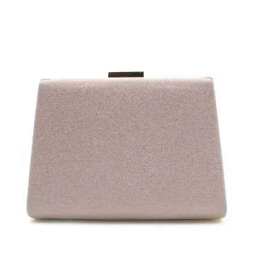 Bolso elegante rosa palo