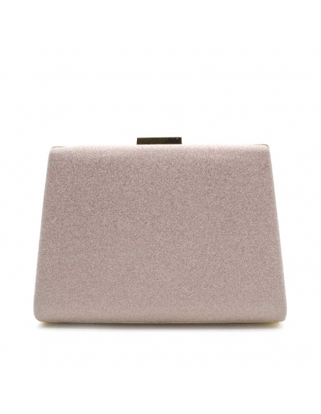 Bolso elegante rosa palo