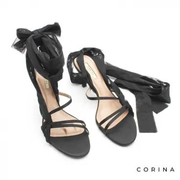 Sandalias con Lazo y tacon