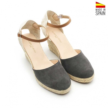 Alpargatas mujer Gris