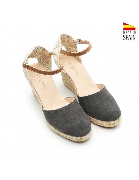 Alpargatas mujer Gris