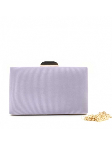 Bolso de noche malva