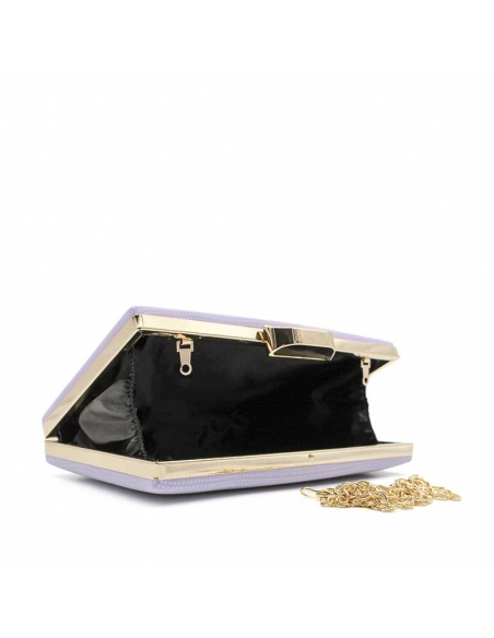 Bolso de mano lila