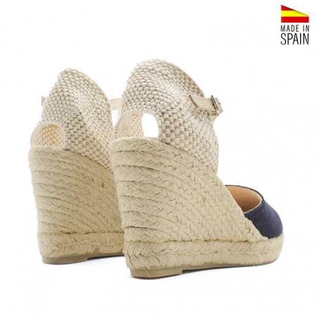 Alpargatas mujer Azul Marino