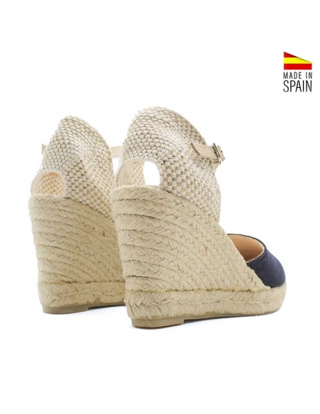 Alpargatas mujer Azul Marino