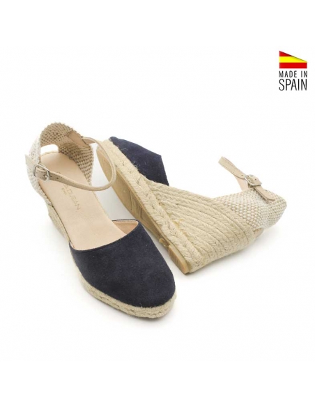 Alpargatas serraje Azul Marino