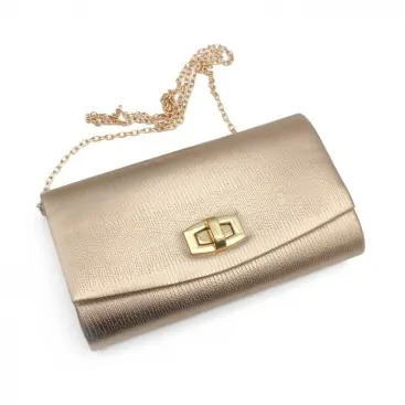 Clutch color bronce
